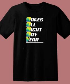 Randy Rakes Tampa Bay Rays All Night Day Year 80s T Shirt 1 Randy Rakes Tampa Bay Rays All Night Day Year 80s T Shirt 2