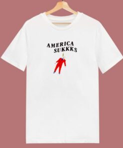 Rare America Sukkks Unisex 80s T Shirt