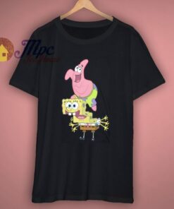 Rare Vintage Spongebob and Patrick Star T-Shirt 1 Rare Vintage Spongebob and Patrick Star T Shirt 3
