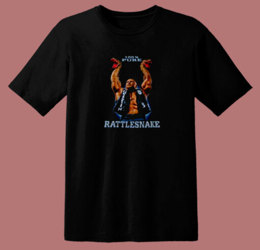 Rattlesnake Wwe Stone Cold Snake Arms 80s T Shirt