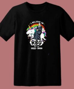 Rbg Ruth Bader Ginsburg Riding Unicorn 80s T Shirt