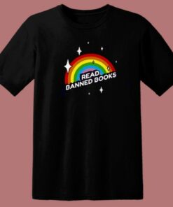Read Banned Books Rainbow T Shirt Style 1 Read Banned Books Rainbow T Shirt Style 2