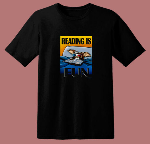 Reading Gremlins Monster Horror Movie 80s T Shirt