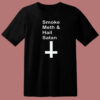 Reality Glitch Smoke Meth Andhail Satan 80s T Shirt