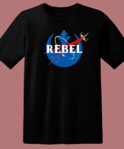 Rebel Nasa Parody 80s T Shirt Style