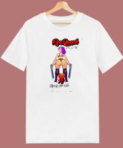 Red Panda Ready For War Anime 80s T Shirt 1