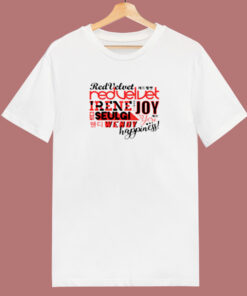 Red Velvet Font Collage 80s T Shirt