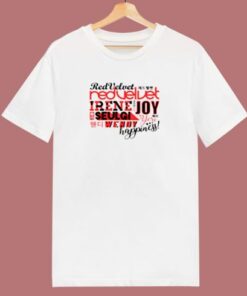 Red Velvet Font Collage 80s T Shirt