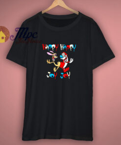 Ren and Stimpy Happy Happy Joy Joy T Shirt 1