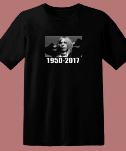 Rest In Peace Tom Petty Music Legend 80s T Shirt 1