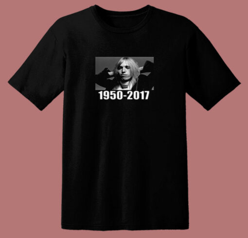 Rest In Peace Tom Petty Music Legend 80s T Shirt