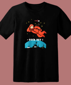 Retro Atheist Yuri Gagarin Space 80s T Shirt 1