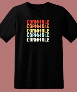 Retro Cornhole 80s T Shirt