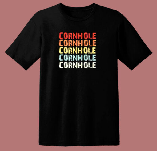 Retro Cornhole 80s T Shirt