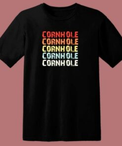 Retro Cornhole 80s T Shirt