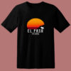 Retro El Paso Texas Sunset 80s T Shirt