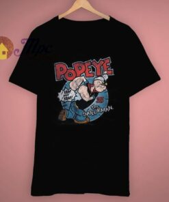 Retro Look Popeye The Sailorman T Shirt 3