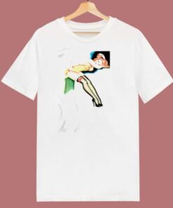 Retro Pin Up Girl 80s T Shirt