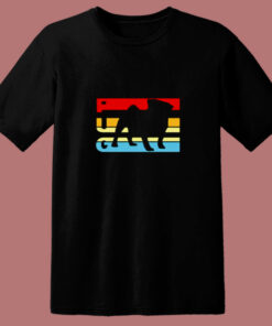 Retro Pug Logo 80s T Shirt 1