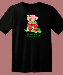 Retro Strawberry Shortcakes 80s T Shirt Style 2