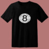 Retro Vintage 8 Ball Logo 80s T Shirt