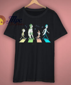 Rick Sanchez Abbey Road Funny T Shirt