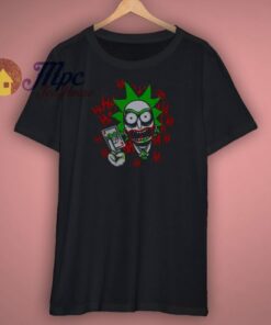 Rick Sanchez As Joker Funny Shirt 3