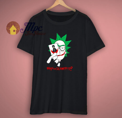 Rick Sanchez As Joker Funny T Shirt