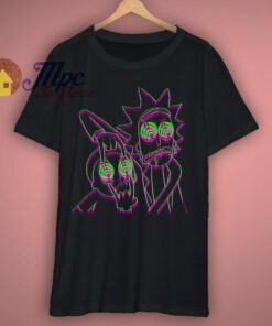 Rick Sanchez Illusion Funny T Shirt 1