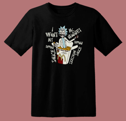 Rick dan Morty Saus T Shirt Style