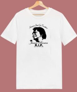 Rip James Brown Godfather Of Soul 80s T Shirt