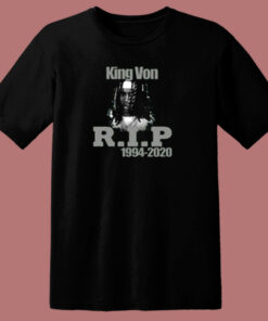 Rip King Von Otf Chicago Rapper 80s T Shirt 1