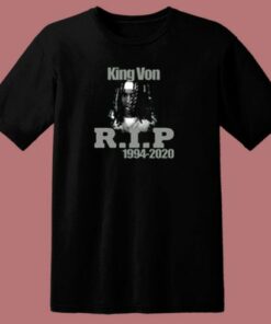 Rip King Von Otf Chicago Rapper 80s T Shirt 2