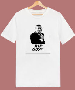 Rip Sean Connery 007 Thank You For The Memories 80s T Shirt Rip Sean Connery 007 Thank You For The Memories 80s T Shirt