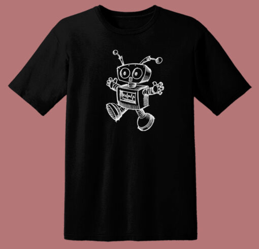 Robotics Retro Science Toy 80s T Shirt Style