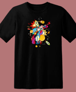 Rocket Ships Technology Art 80s T Shirt Style