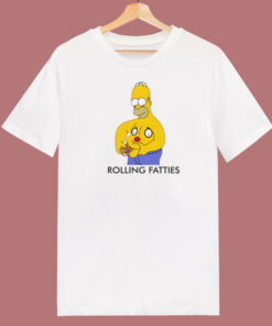 Rolling Fatties Simpson T Shirt Style 1