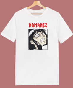 Romance Anime Girl 80s T Shirt Style 1