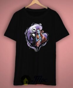 Romantic Jack and Skellington Unisex Premium T shirt Size SMLXL2XL 3