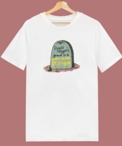 Ronald Reagans Grave T Shirt Style On Sale