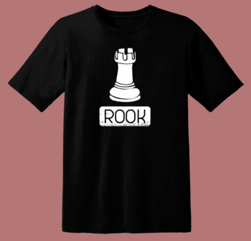 Rook Chess Piece 80s T Shirt