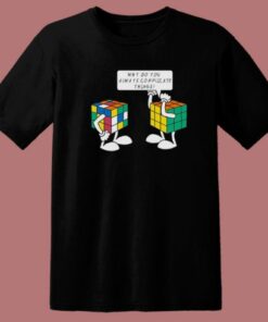 Rubiks Cube Complicate Things T Shirt Style