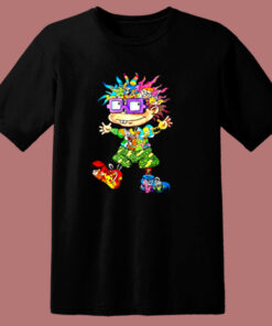 Rugrats Chuckie Finster All Cartoon Characters 80s T Shirt Rugrats Chuckie Finster All Cartoon Characters 80s T Shirt
