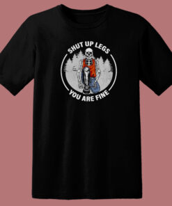 Running Skeleton 80s T Shirt