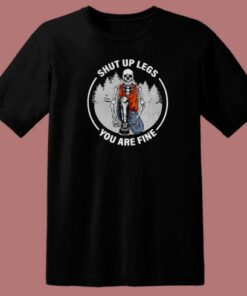 Running Skeleton 80s T Shirt