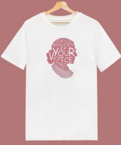 Ruth Bader Ginsburg Quote 80s T Shirt Style