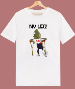 Ryan Jensen My Leg Spongebob T Shirt Style 1