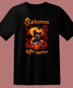 Sabaton Halloween 80s T Shirt