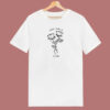 Sad Girls Club Rose Flower 80s T Shirt