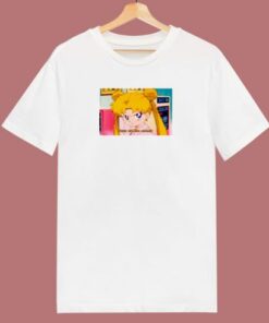 Sailor Moon Boys Are The Enemy 80s T Shirt